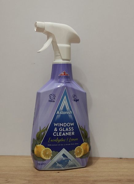 Засіб для миття вікон і скла Astonish Eucalyptus & Lemon 750 мл kim1 фото