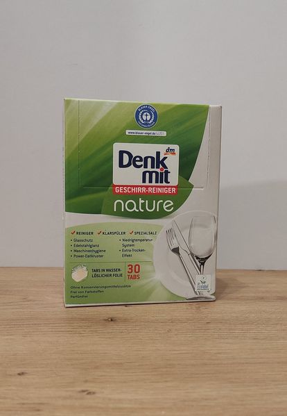 Таблетки для посудомийної машини Denkmit Nature 30 шт. pm2 фото